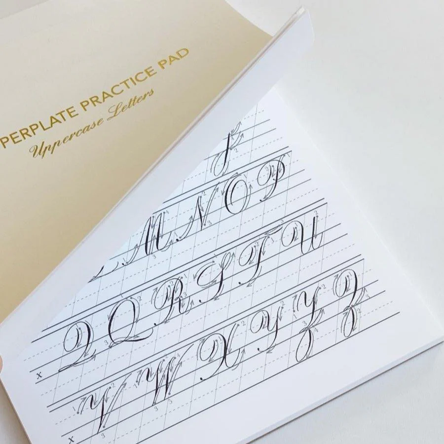 Copperplate Practice Pad - Logos Calligraphy