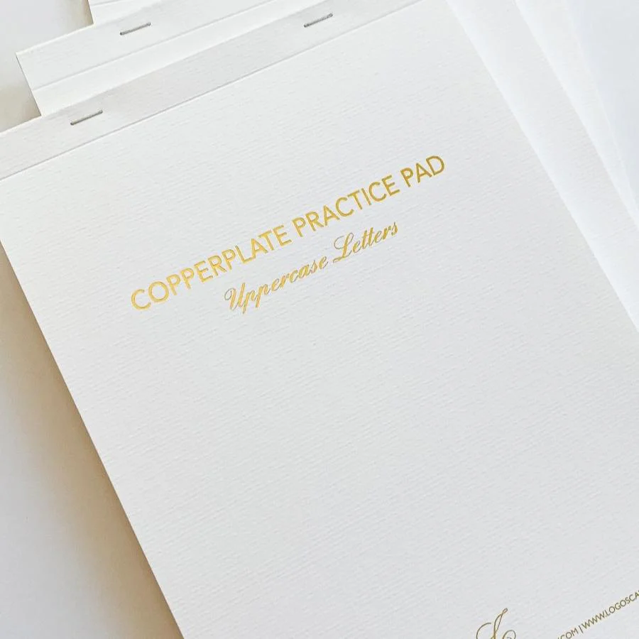 Copperplate Practice Pad - Logos Calligraphy - Image 2